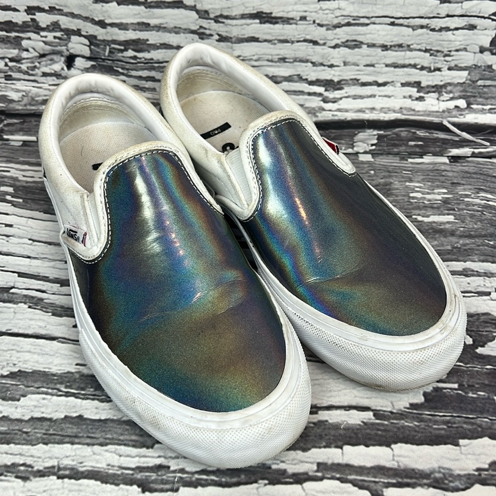 Vans Pro Hologram SlipOn Sneaker - Size 5.5